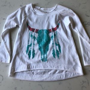 New Feather 4 Arrow Boho Top